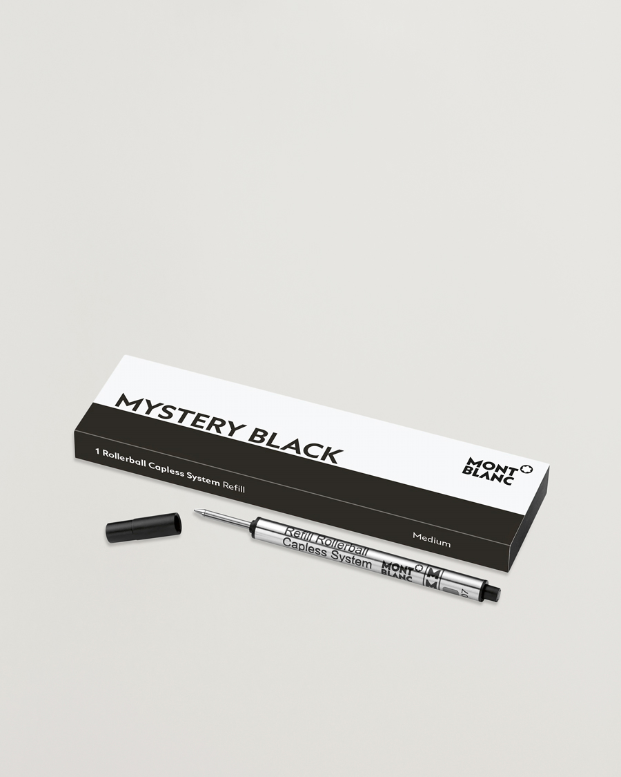 Herren | Stifte | Montblanc | 1 Rollerball M Capless System Refill Mystery Black