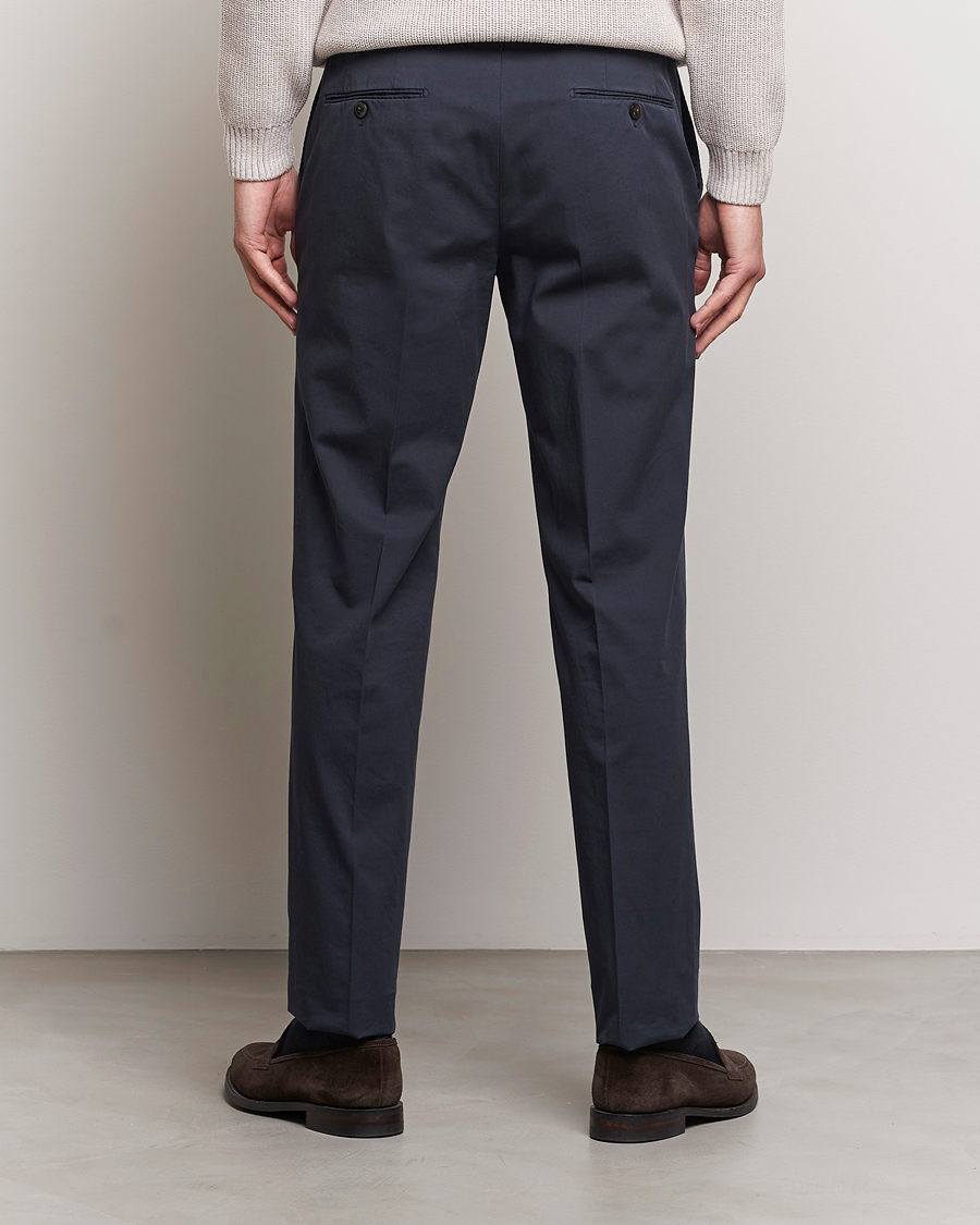 Herren | Hosen | Incotex | Regular Fit Comfort Chinos Navy