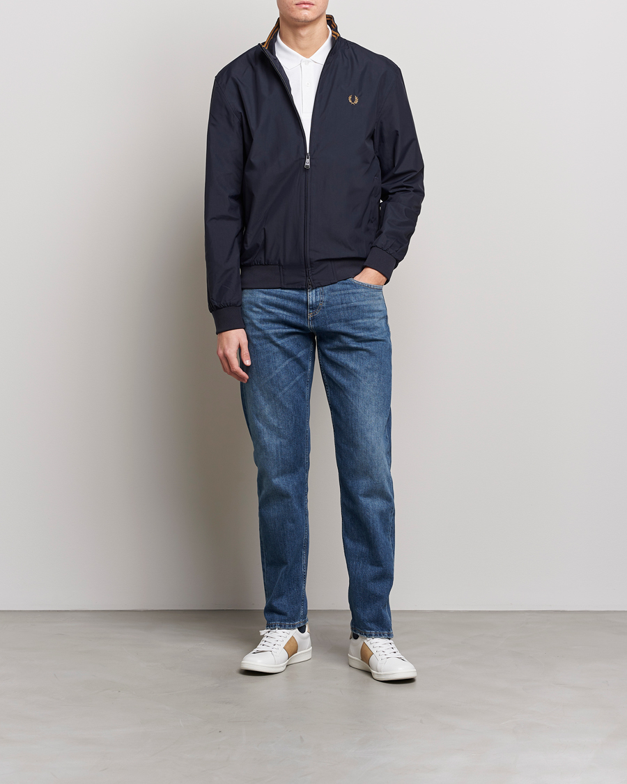 Herren | Jacken | Fred Perry | Brentham Jacket Navy