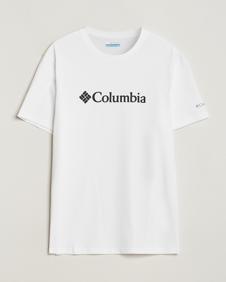 Herren | T-Shirts | Columbia | Organic Cotton Basic Logo T-Shirt White