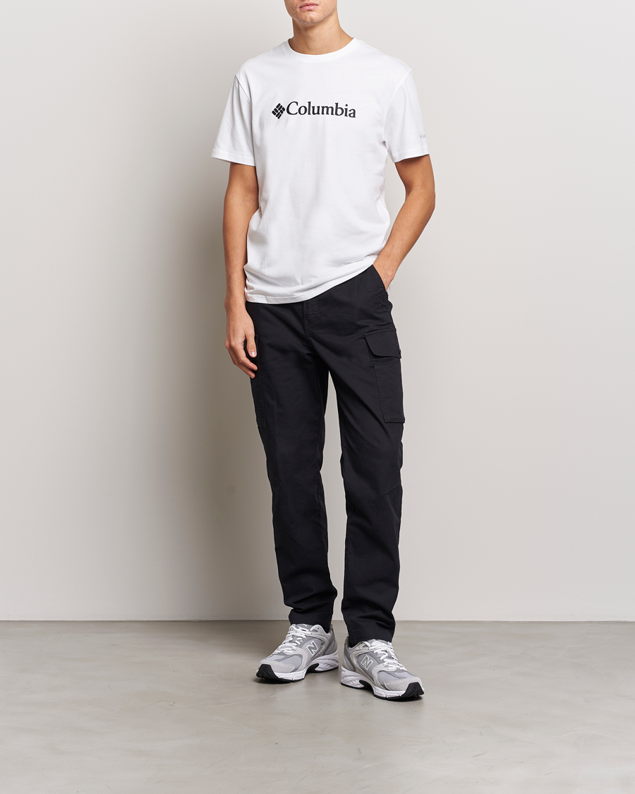 Herren | T-Shirts | Columbia | Organic Cotton Basic Logo T-Shirt White