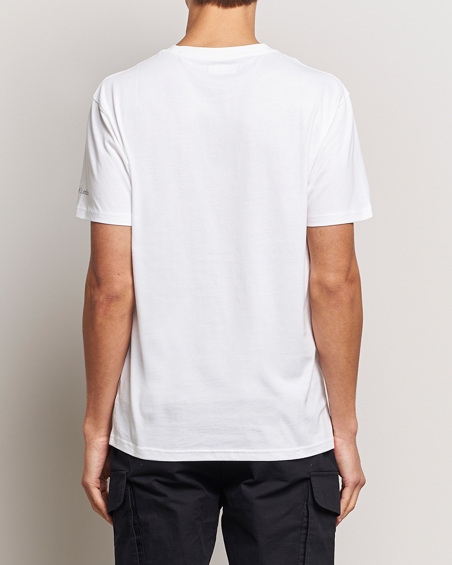 Herren | T-Shirts | Columbia | Organic Cotton Basic Logo T-Shirt White