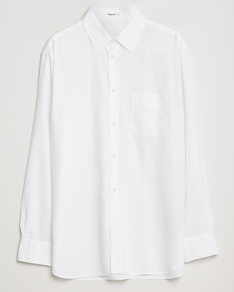 Herren | Hemden | Filippa K | Noel Tencel Shirt White