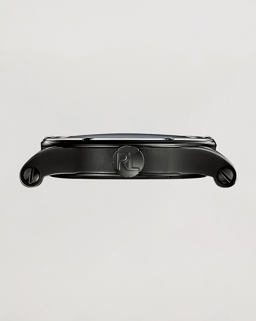 Herren | Polo Ralph Lauren 45mm Safari Chronometer Black Steel/Canvas Strap | Polo Ralph Lauren | 45mm Safari Chronometer Black Steel/Canvas Strap