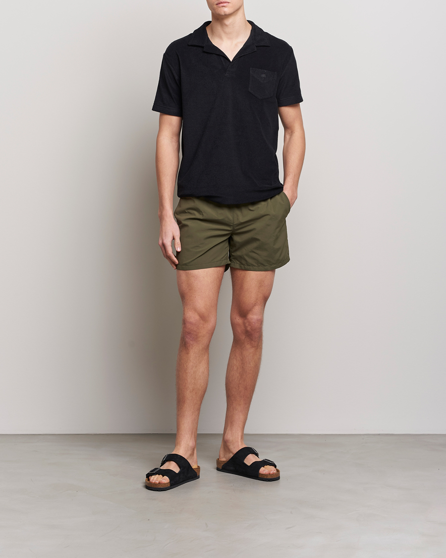 Herren | Badehosen | Ripa Ripa | Plain Swimshorts Olive Green