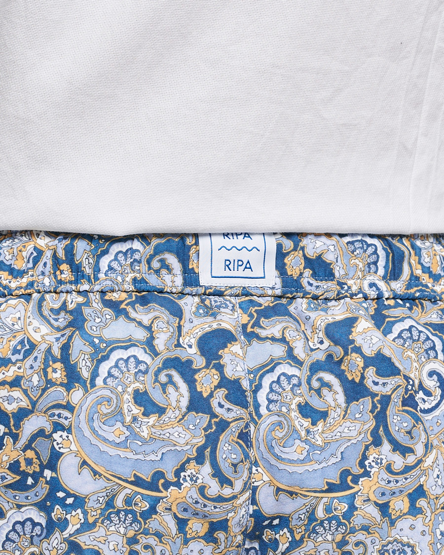 Herren | Badehosen | Ripa Ripa | Printed Swimshorts Blue/Light Blue