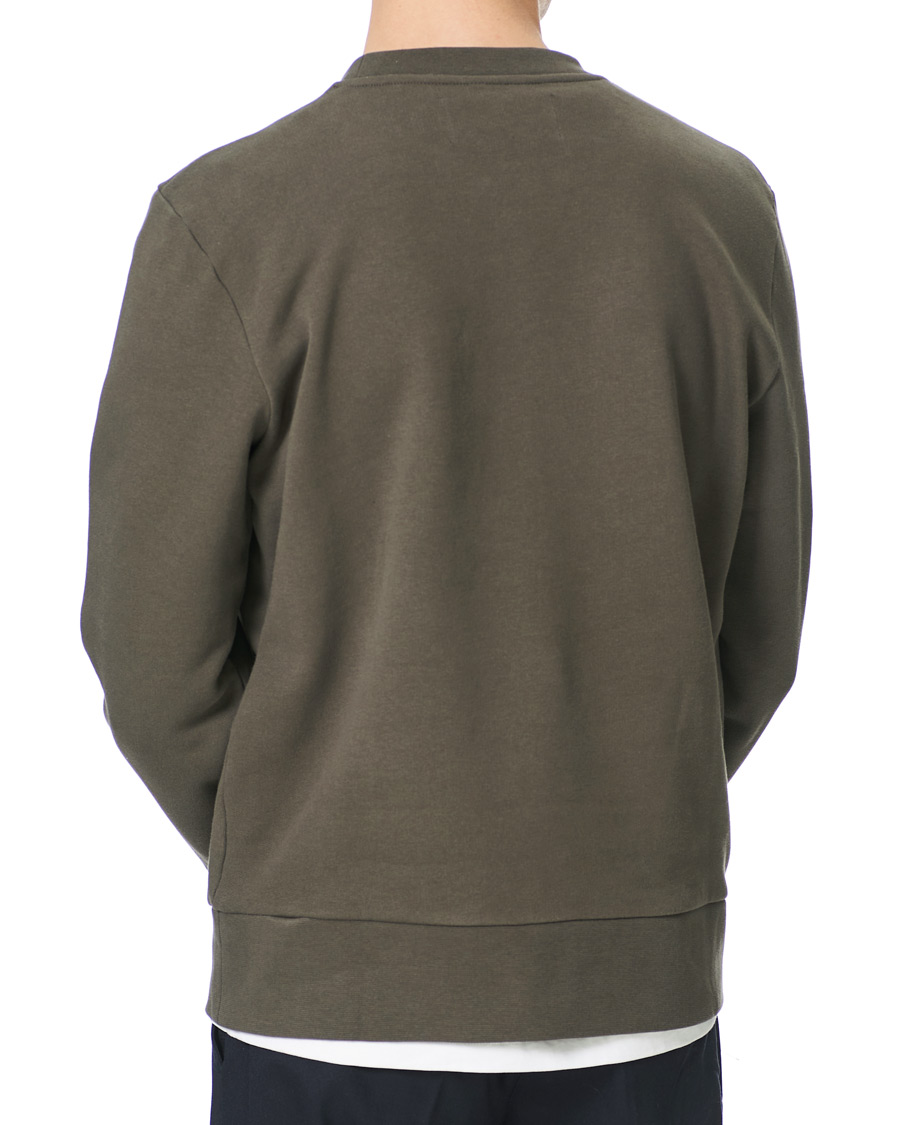 Herren | Pullover | A Day's March | Shaw Sturdy Fleece Sweatshirt Olive