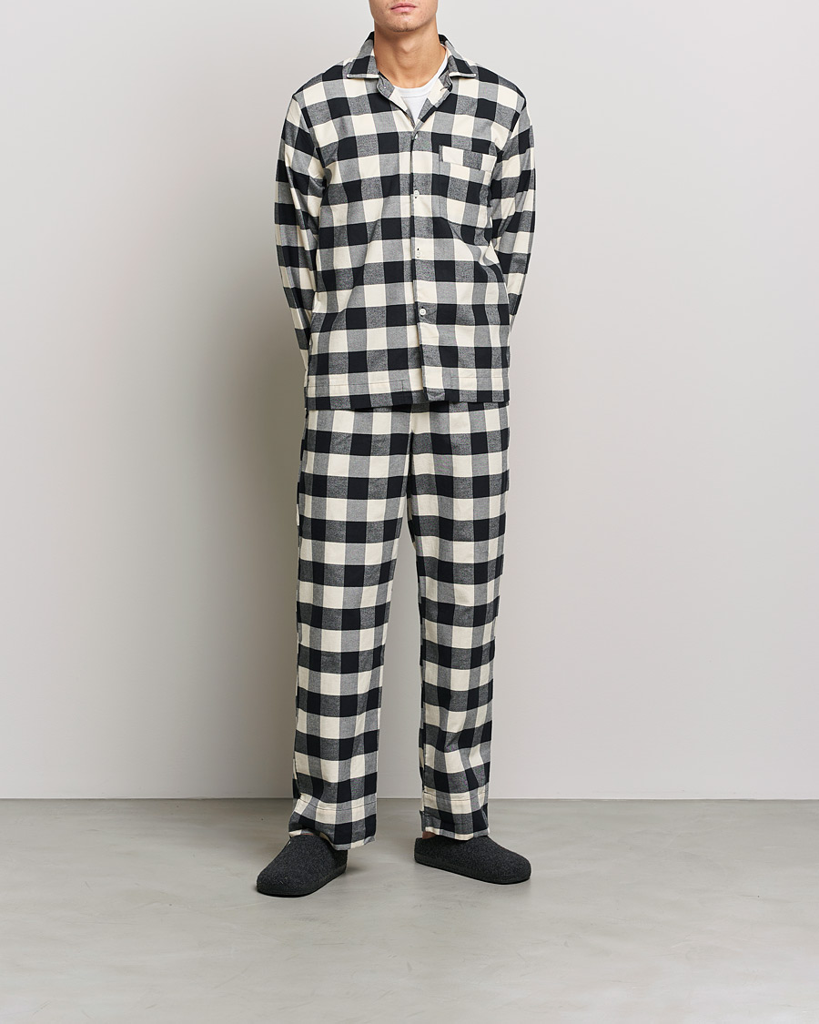 Herren | Schlafanzüge & Bademäntel | Tekla | Pyjama Pants Black Gingham
