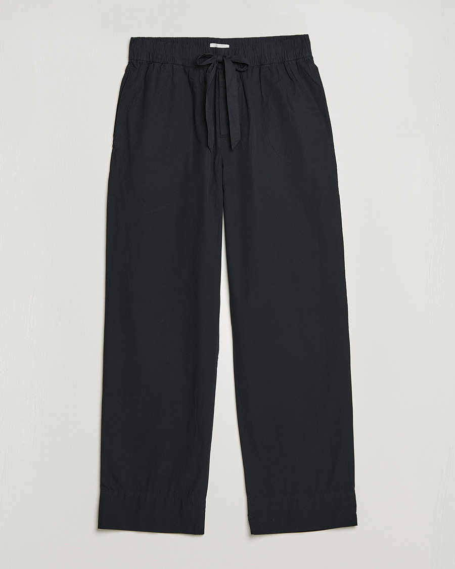 Herren | Schlafanzüge & Bademäntel | Tekla | Poplin Pyjama Pants All Black