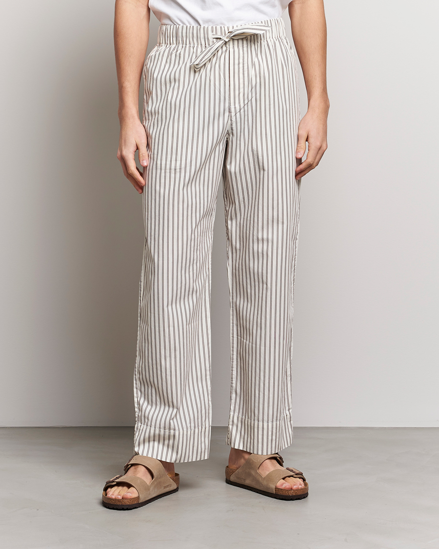 Herren | Für den Entspannten | Tekla | Poplin Pyjama Pants Hopper Stripes