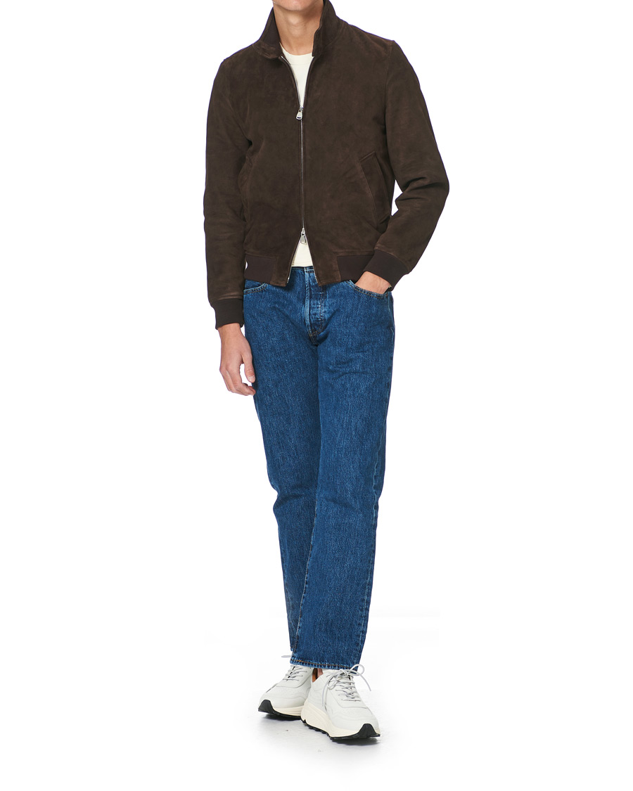 Herren | Buttero Vinci Bianchetto Leather Running Sneaker Off White | Buttero | Vinci Bianchetto Leather Running Sneaker Off White