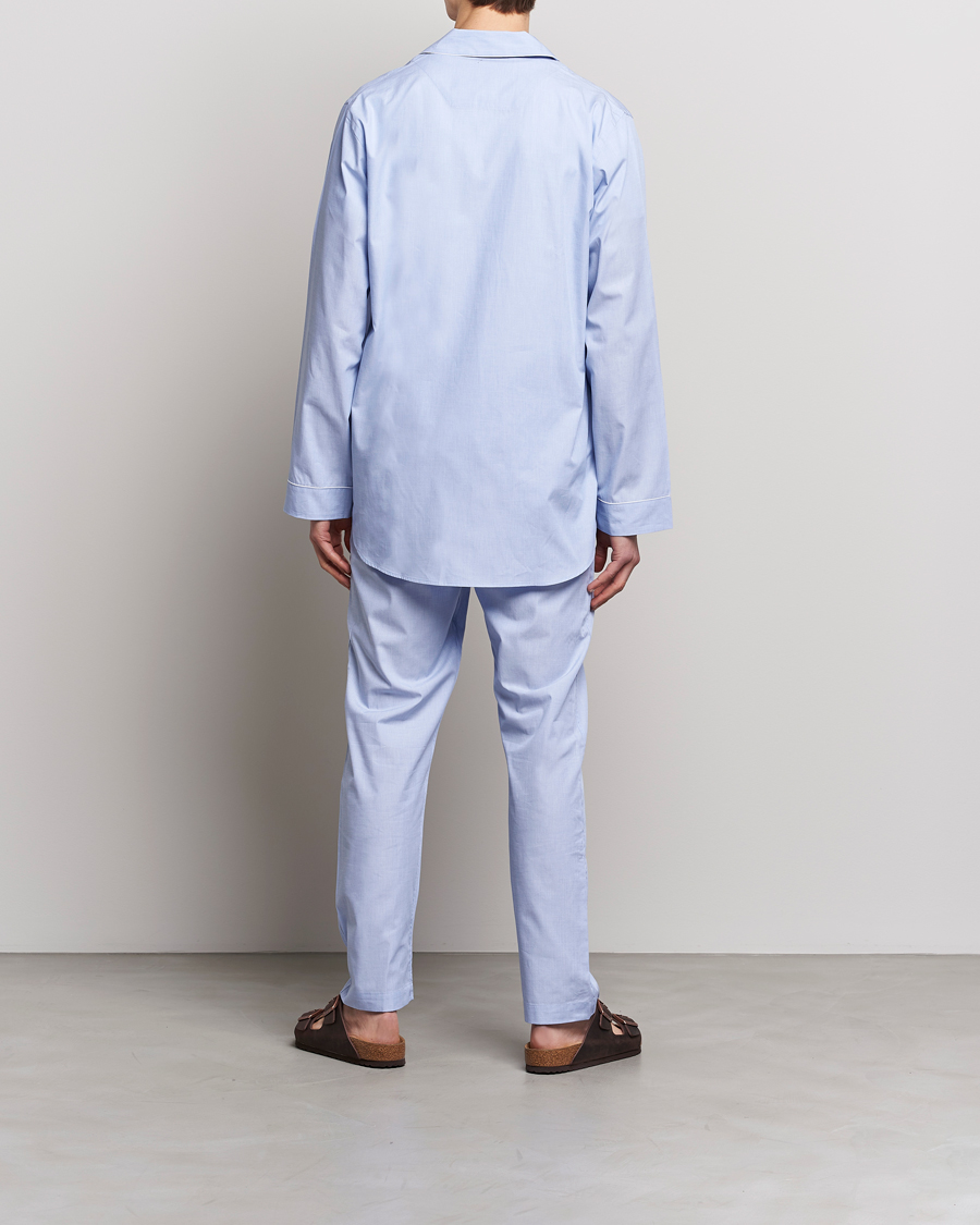 Herren | Special gifts | Zimmerli of Switzerland | Mercerized Cotton Pyjamas Light Blue