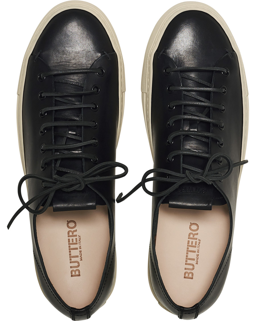 Herren | Buttero Calf Sneaker Black | Buttero | Calf Sneaker Black