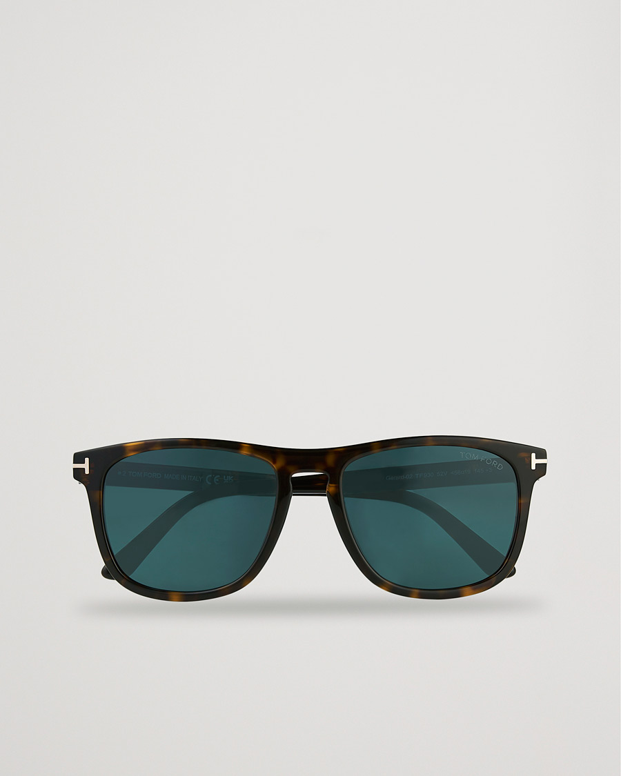 Herren | Tom Ford Gerard Sunglasses Dark Havana/Blue | Tom Ford | Gerard Sunglasses Dark Havana/Blue