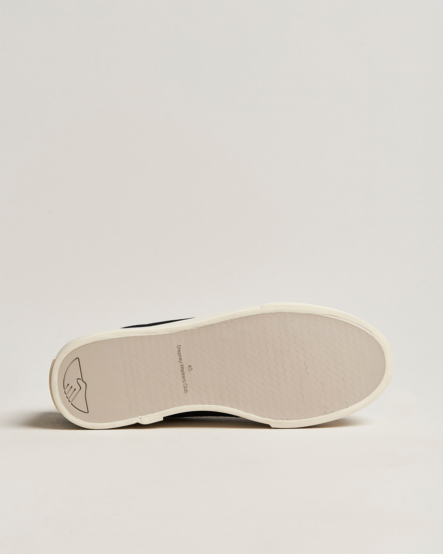 Herren | Sneaker | Stepney Workers Club | Dellow Suede Sneaker Black/Ecru