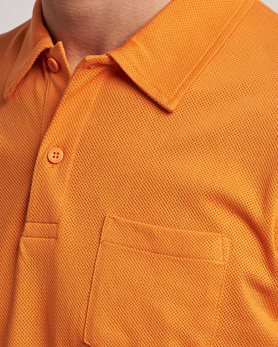 Herren | Poloshirts | Sunspel | Riviera Polo Shirt Flame Orange