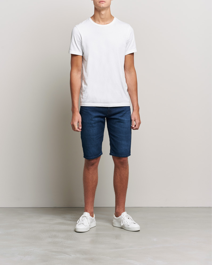 Herren | Shorts | BOSS ORANGE | BOSS Casual Taber Denim Shorts Navy