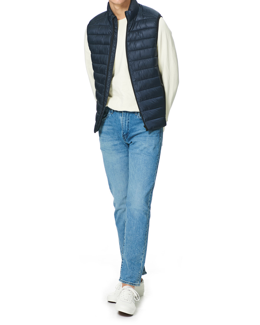 Herren | Jacken | Calvin Klein | Recycled Side Logo Down Vest Navy