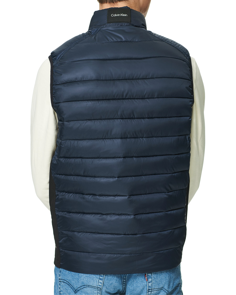 Herren | Jacken | Calvin Klein | Recycled Side Logo Down Vest Navy