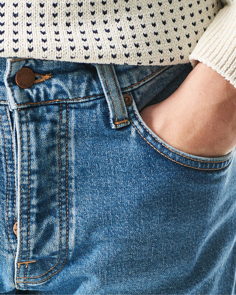 Herren | Jeans | Nudie Jeans | Grim Tim Jeans Broken Faded