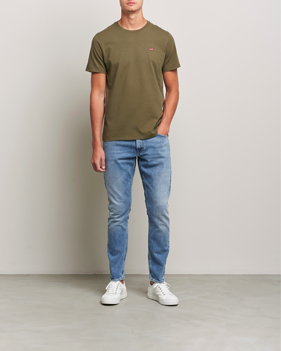 Herren | Jeans | Tiger of Sweden | Pistolero Stretch Cotton Jeans Meduim Blue