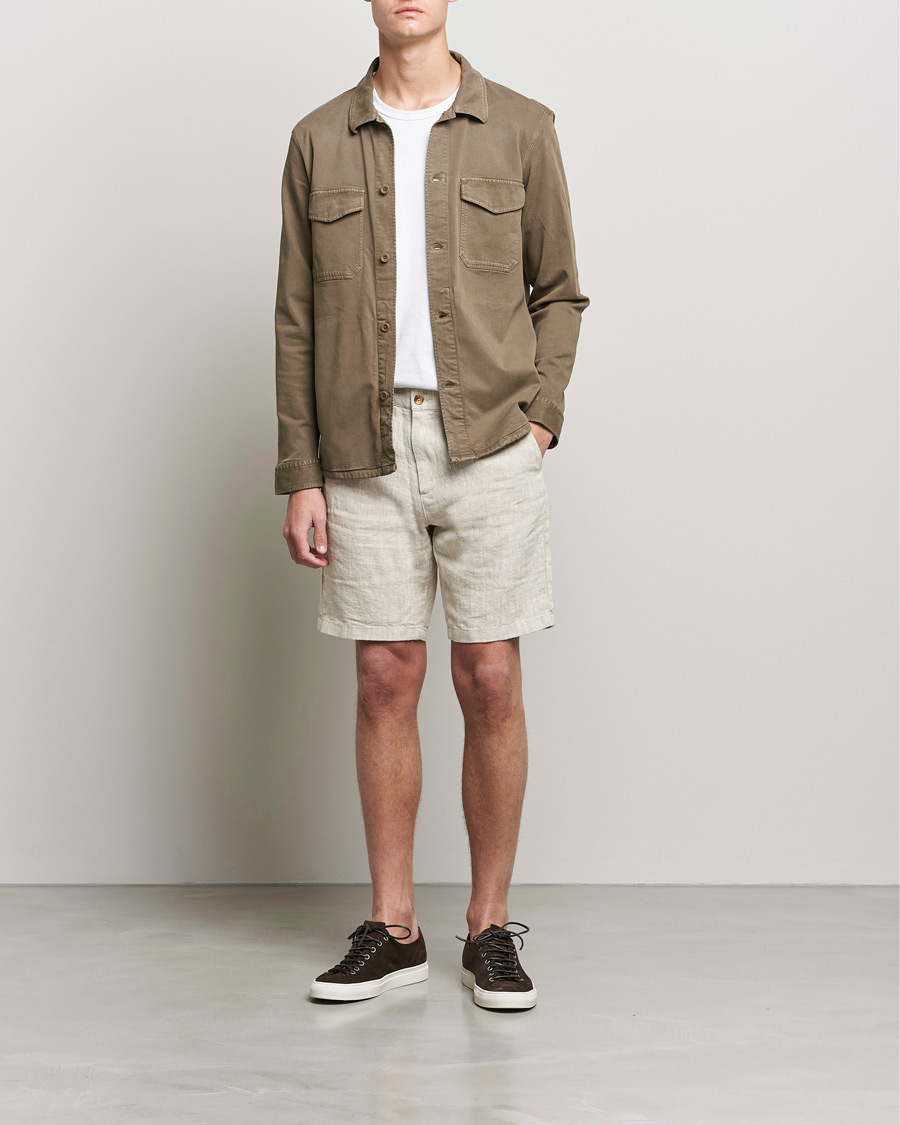 Herren | Shorts | NN07 | Crown Linen Shorts Oat