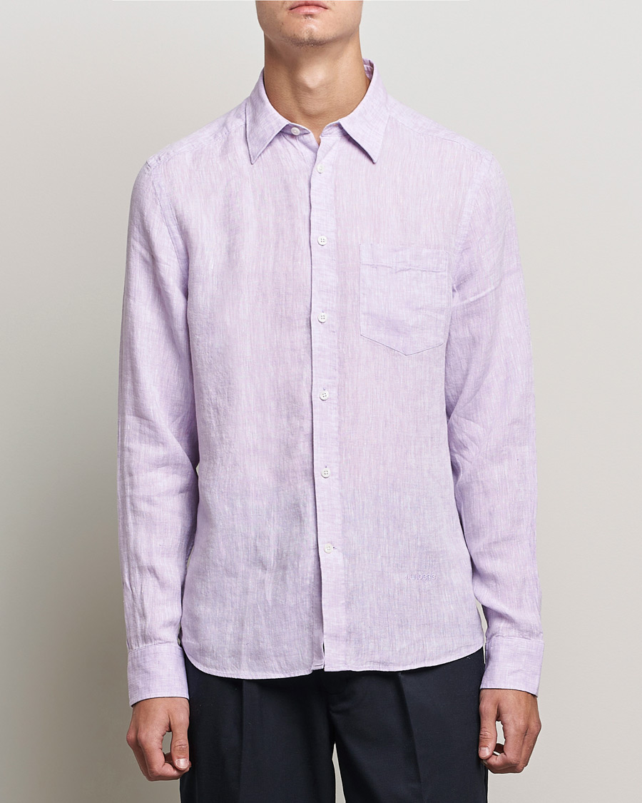 Herren | Hemden | J.Lindeberg | Linen Melange Slim Shirt Rhapsody