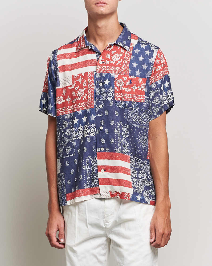 Herren | Hemden | Polo Ralph Lauren | Printed Short Sleeve Resort Collar Shirt Multi