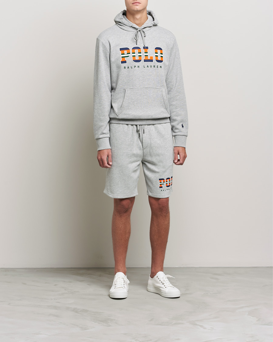 Herren | Pullover | Polo Ralph Lauren | Fleece Retro Logo Hoodie Andover Heather
