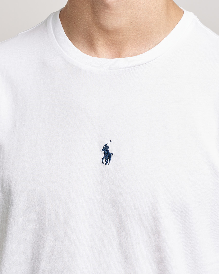 Herren | T-Shirts | Polo Ralph Lauren | Chest Crew Neck Tee White