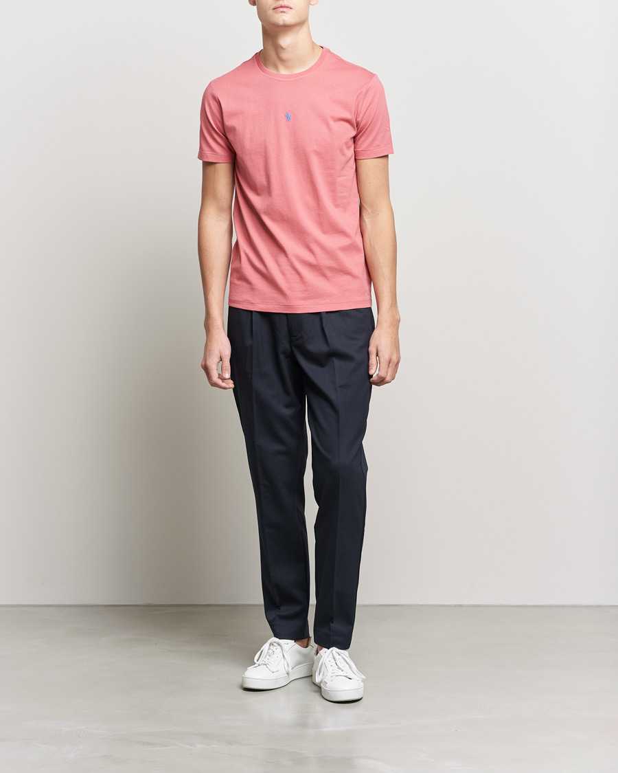 Herren | T-Shirts | Polo Ralph Lauren | Chest Crew Neck Tee Adirondack Berry