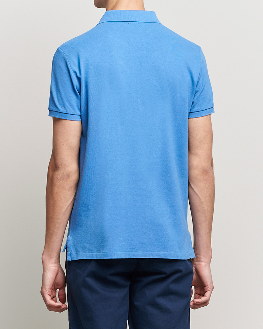 Herren | Poloshirts | Polo Ralph Lauren | Custom Slim Fit Polo Retreat Blue