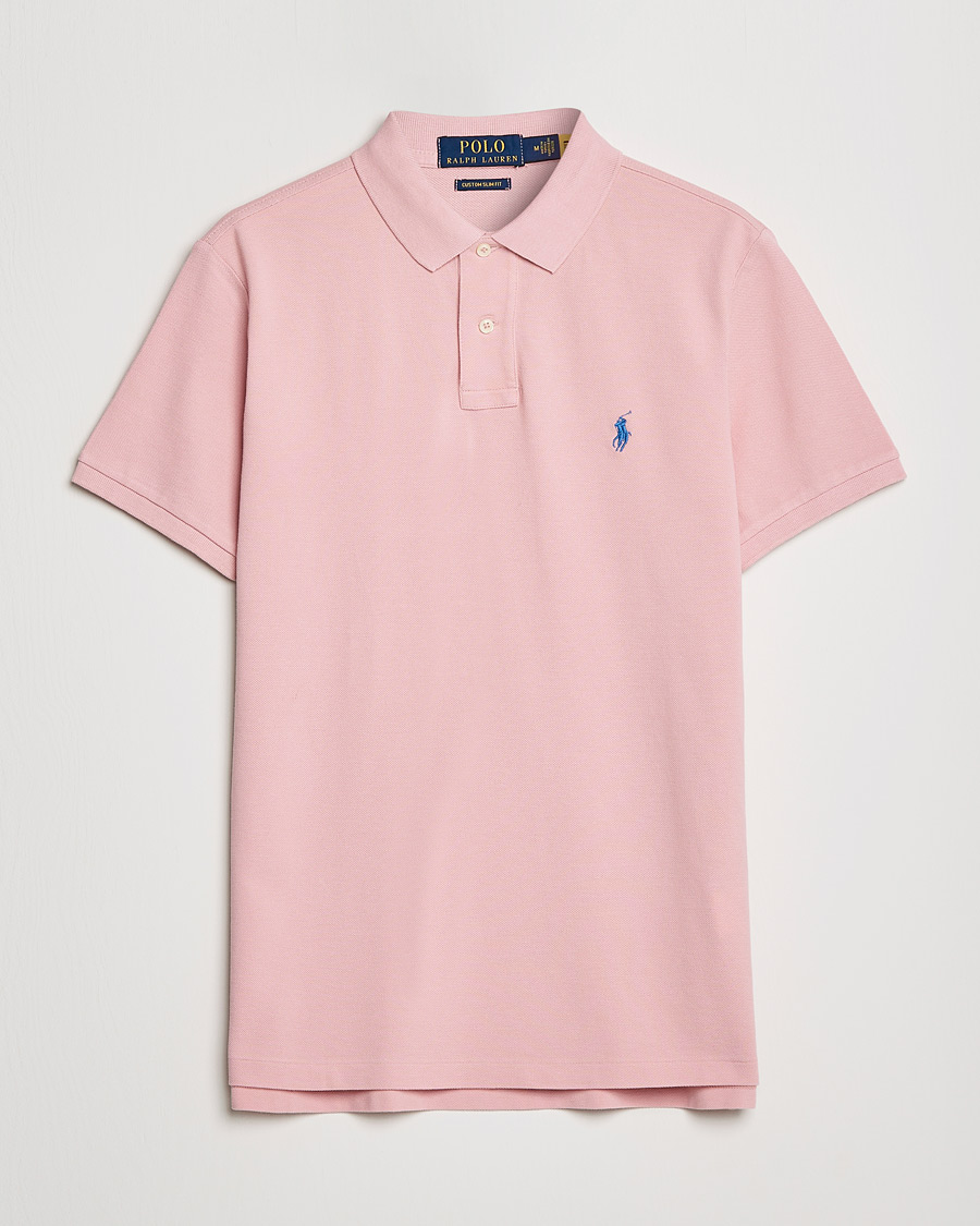 Herren | Poloshirts | Polo Ralph Lauren | Custom Slim Fit Polo Adirondack Rose
