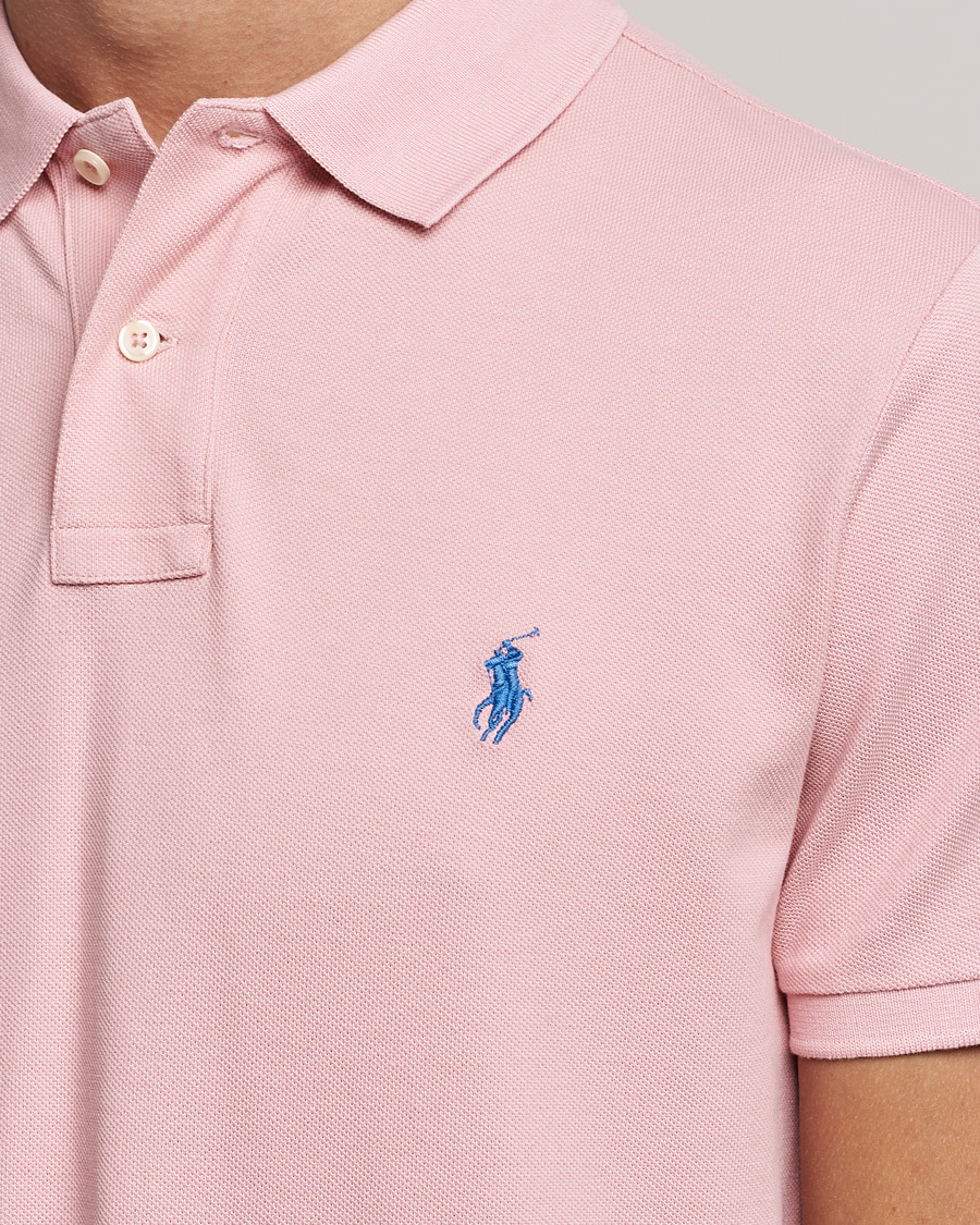 Herren | Poloshirts | Polo Ralph Lauren | Custom Slim Fit Polo Adirondack Rose