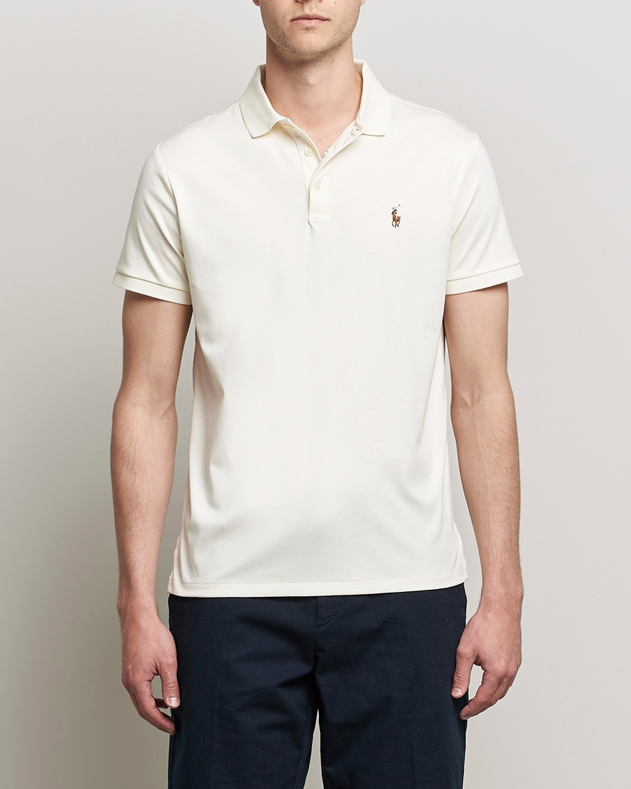Herren | Poloshirts | Polo Ralph Lauren | Luxury Pima Cotton Polo Clubhouse Cream