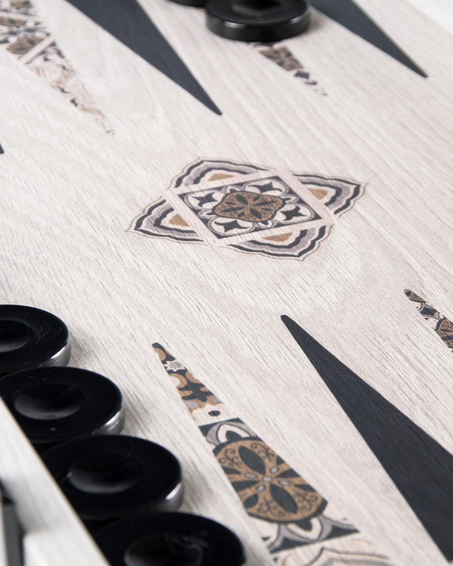 Herr | Spel & fritid | Manopoulos | Wooden Creative Moroccan Mosaic Backgammon 