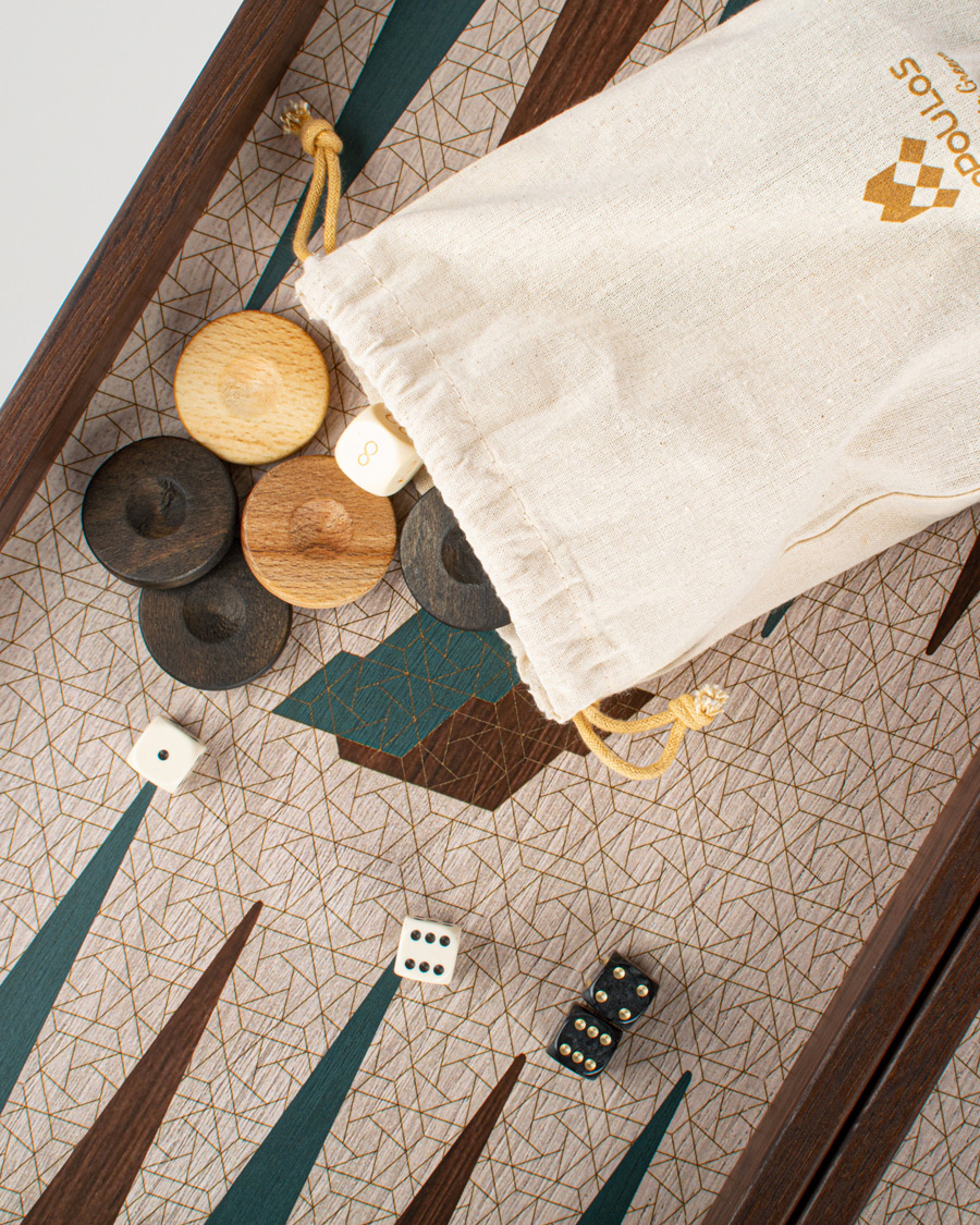 Herren | Lifestyle | Manopoulos | Wooden Creative Trend Colours Backgammon 