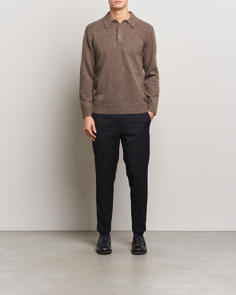 Herren | Hosen | Filippa K | Terry Cropped Trousers Black