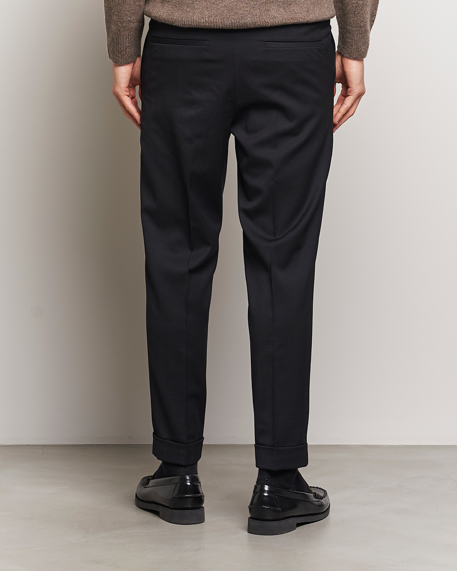 Herren | Hosen | Filippa K | Terry Cropped Trousers Black