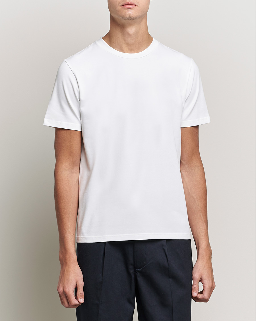 Herren | T-Shirts | Filippa K | Soft Lycra Tee White
