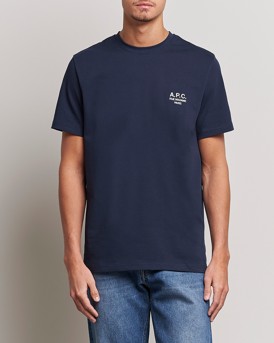 Men | T-Shirts | A.P.C. | Raymond T-Shirt Navy
