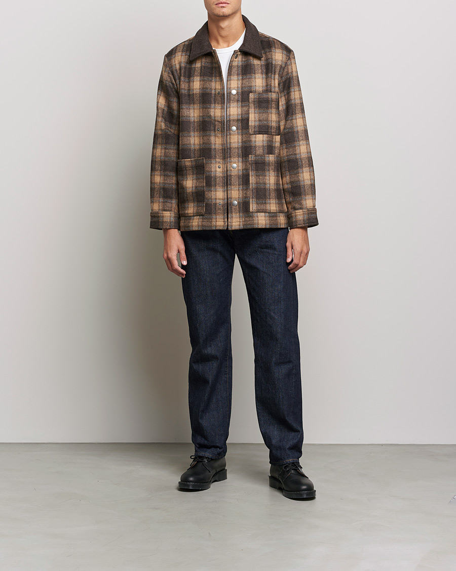 Herren | Jacken | A.P.C. | Emile Shirt Jacket Brown Check