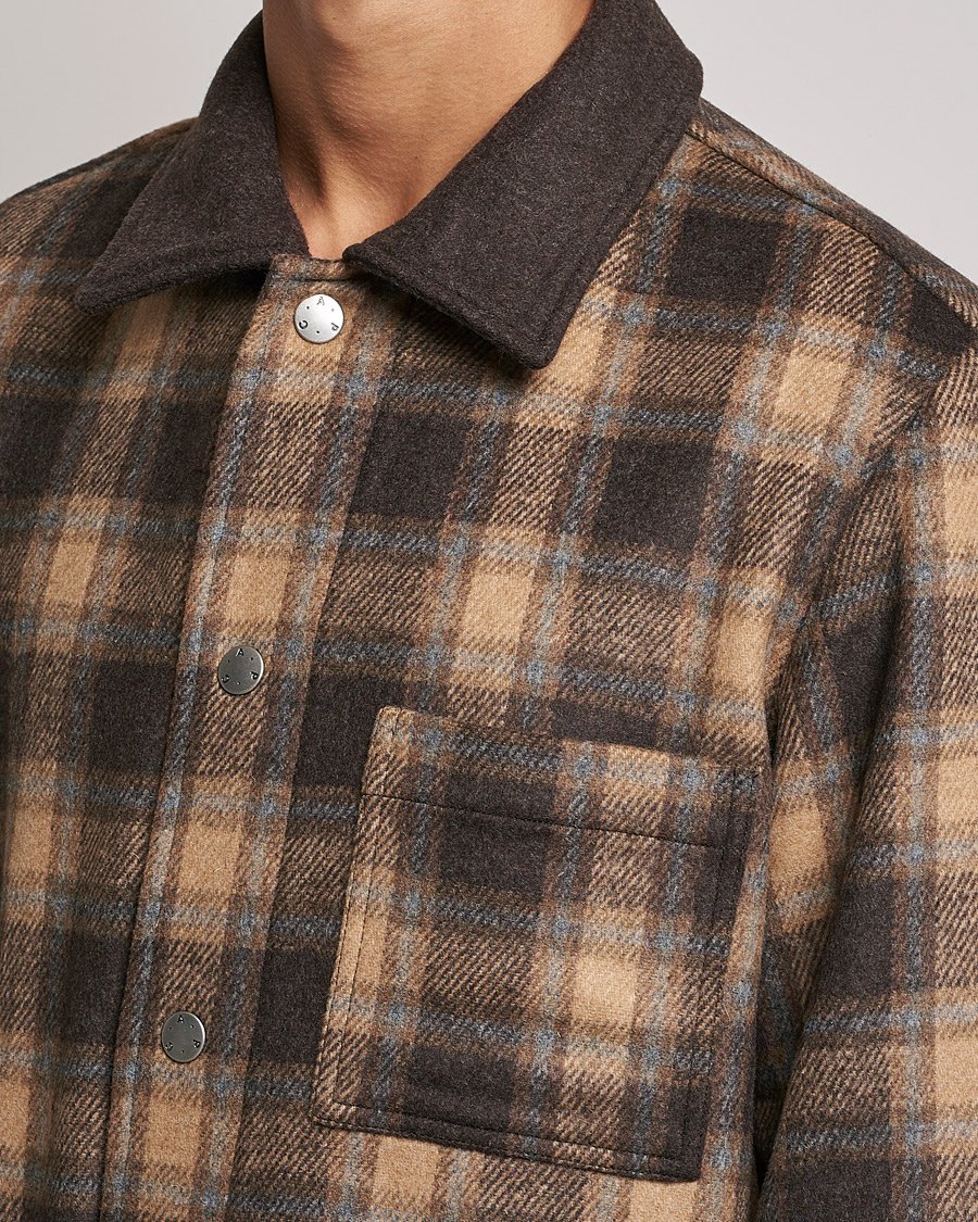 Herren | Jacken | A.P.C. | Emile Shirt Jacket Brown Check