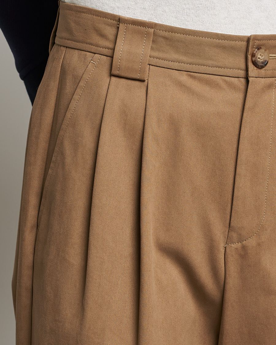 Herren | Hosen | A.P.C. | Eddy Pleated Chinos Tobacco