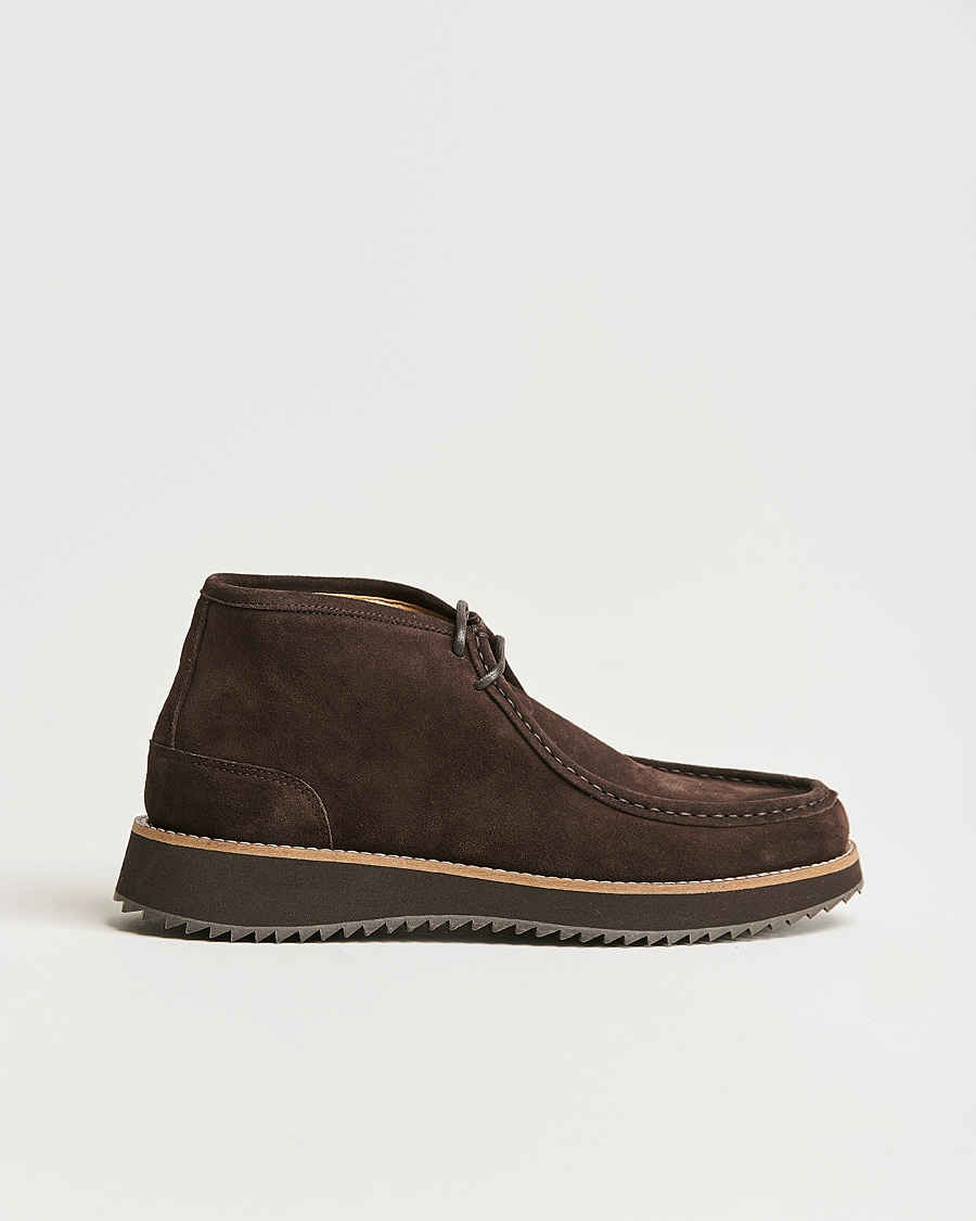 Herren | A.P.C. Desert Boots Dark Brown Suede | A.P.C. | Desert Boots Dark Brown Suede