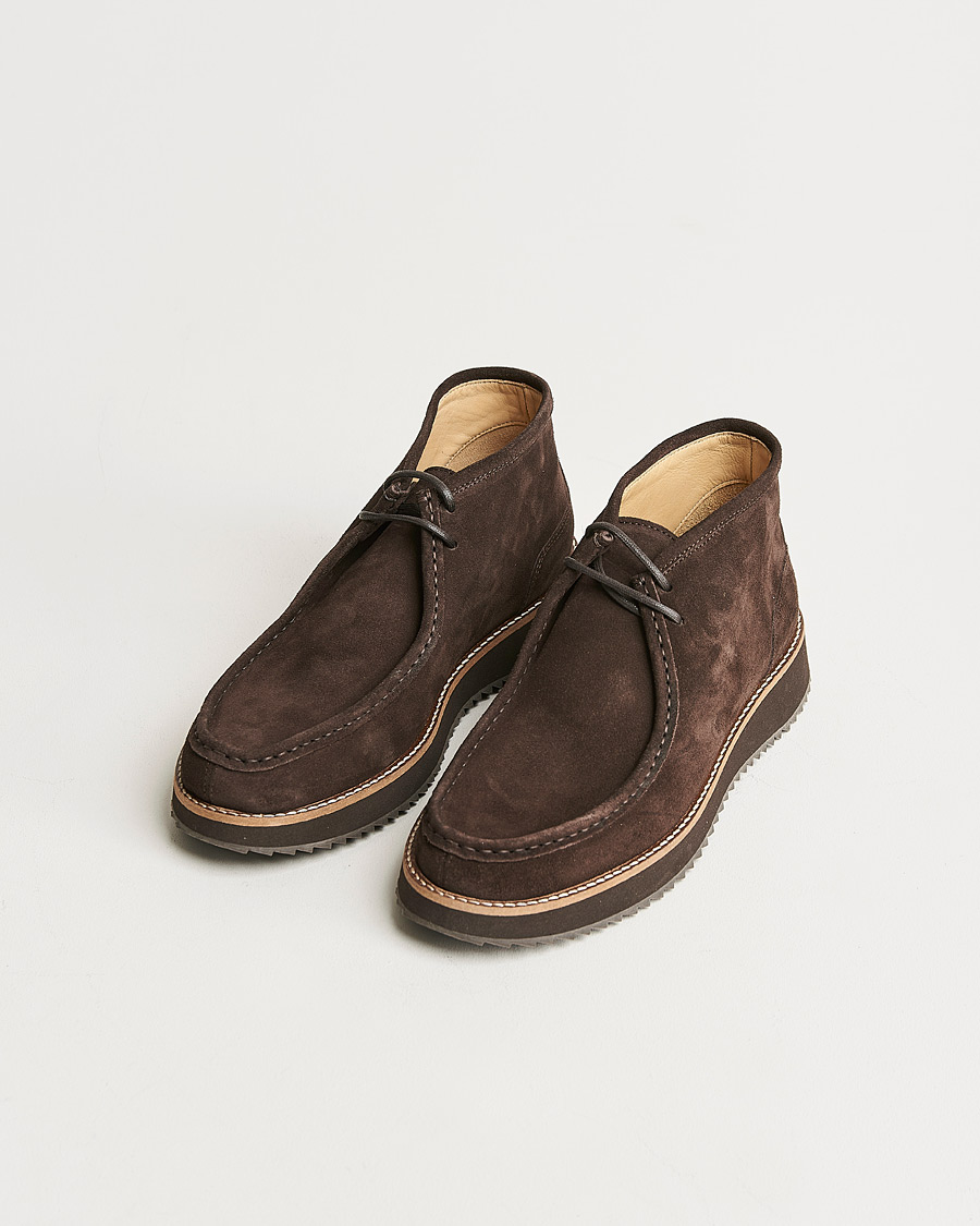 Herren | A.P.C. Desert Boots Dark Brown Suede | A.P.C. | Desert Boots Dark Brown Suede