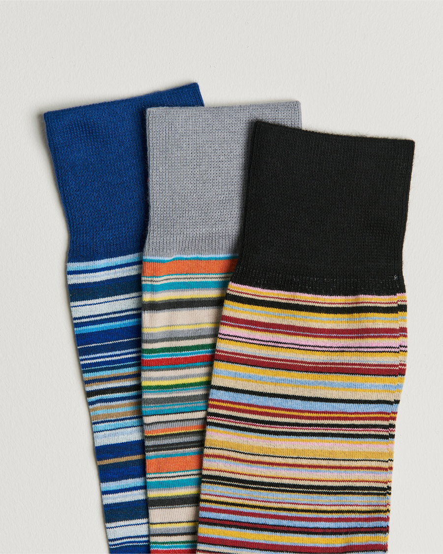 Herren | Kleidung | Paul Smith | 3-Pack Sock Multistripe