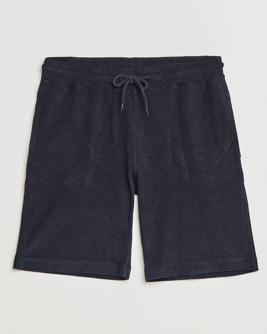 Herren | Hosen | Oscar Jacobson | Ellory Terry Shorts Night Blue