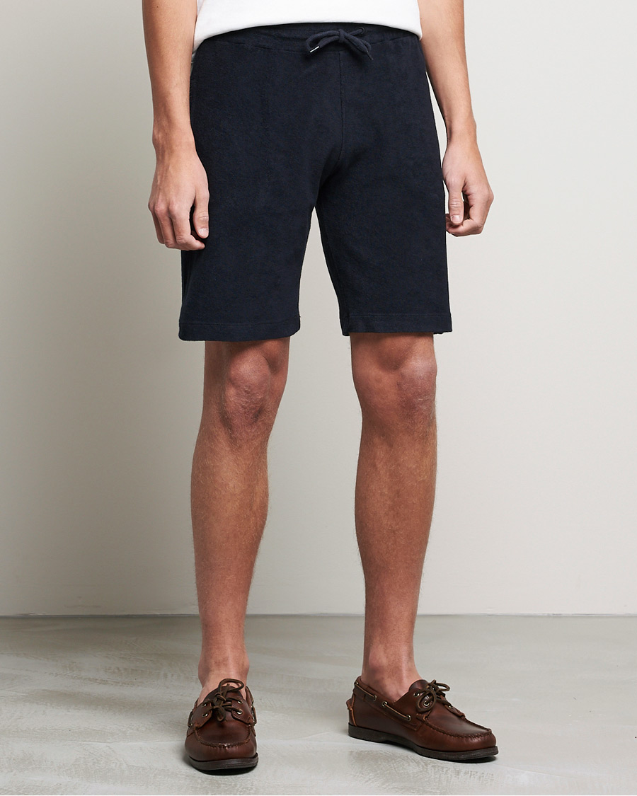 Herren | Hosen | Oscar Jacobson | Ellory Terry Shorts Night Blue