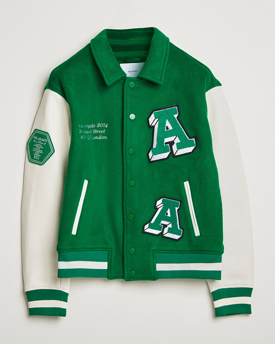 Herren | Jacken | Axel Arigato | Illusion Varsity Jacket Green